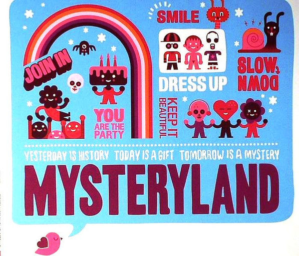 Various : Mysteryland - Yesterday Is History Today Is A Gift Tomorrow Is A Mystery (2xCD, Comp, Mixed)