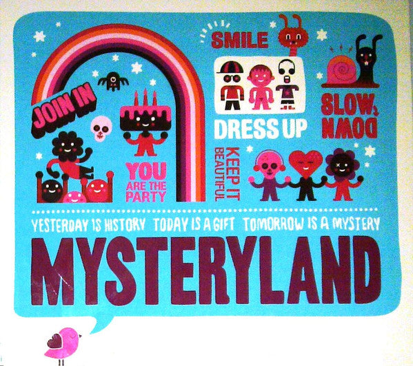 Various : Mysteryland - Yesterday Is History Today Is A Gift Tomorrow Is A Mystery (2xCD, Comp, Mixed)