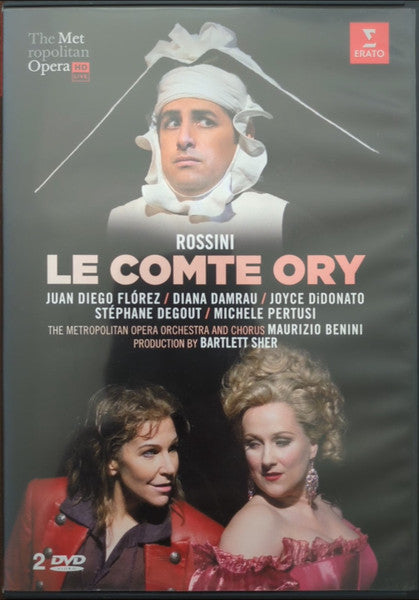 Gioacchino Rossini / Juan Diego Florez • Diana Damrau • Joyce DiDonato • Stéphane Degout • Michele Pertusi • The Metropolitan Opera House Orchestra And Metropolitan Opera Chorus • Maurizio Benini • Production By Bartlett Sher : Le Comte Ory (2xDVD-V, RE, NTSC)