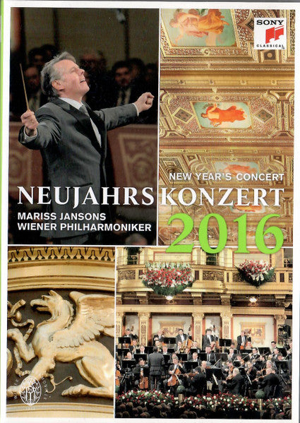 Mariss Jansons, Wiener Philharmoniker : Neujahrskonzert 2016 (DVD-V, NTSC, 16:)