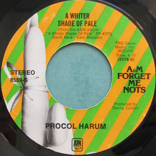 Procol Harum : A Whiter Shade Of Pale / Conquistador (7", Single, Styrene)