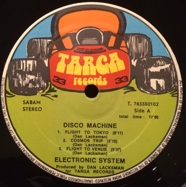 Electronic System : Disco Machine (LP, Album)