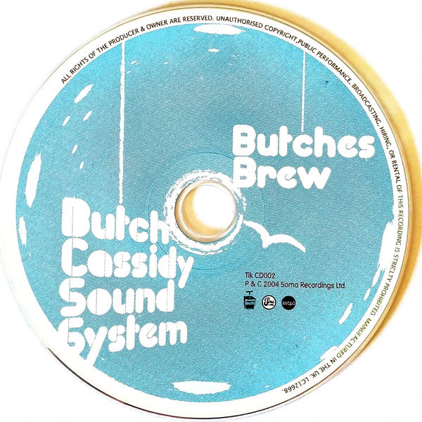 The Butch Cassidy Sound System : Butches Brew (CD, Album)