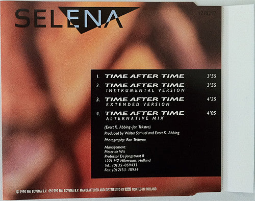 Selena (3) : Time After Time (CD, Maxi)
