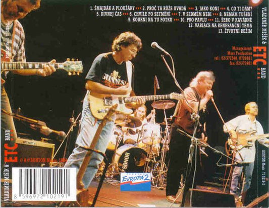 Vladimír Mišík & Etc… : Live … Unplugged (CD, Album)