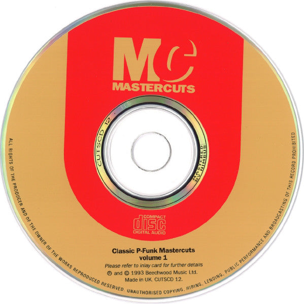 Various : Classic P-Funk Mastercuts Volume 1 (CD, Comp)