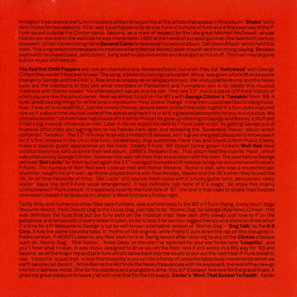 Various : Classic P-Funk Mastercuts Volume 1 (CD, Comp)