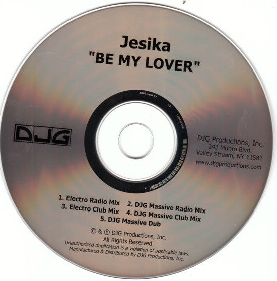 Jesika : Be My Lover (CD, Single)