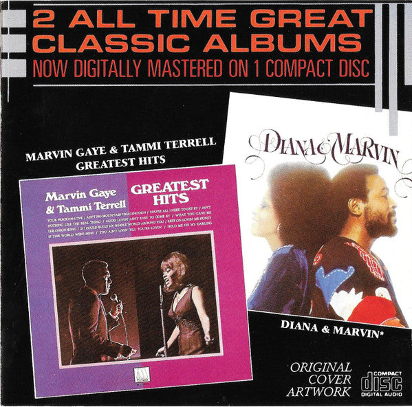 Marvin Gaye & Tammi Terrell / Diana Ross & Marvin Gaye : Marvin Gaye & Tammi Terrell: Greatest Hits / Diana & Marvin (CD, Album, Comp, RM)