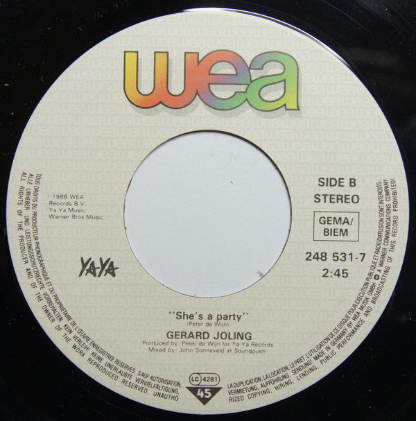 Gerard Joling, Randy Crawford : Everybody Needs A Little Rain (7", Single)