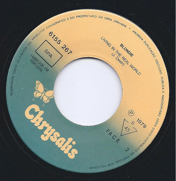 Blondie : Union City Blue (7", Single)