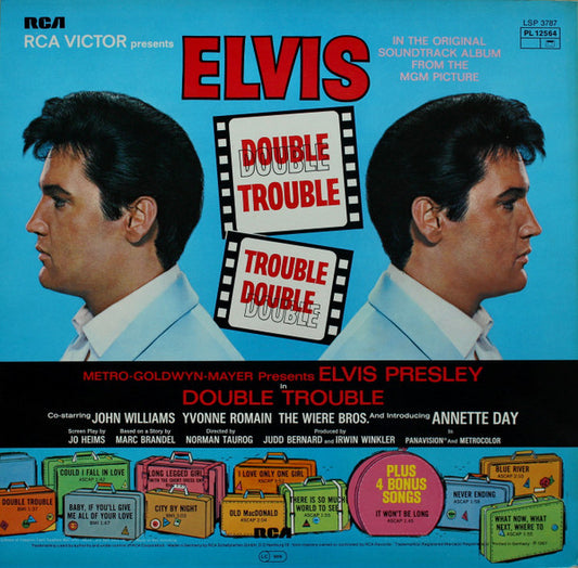 Elvis Presley : Double Trouble (LP, Album, RE)