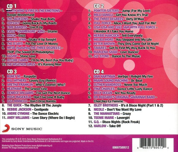 Various : Disco (Long Versions) (4xCD, Comp)