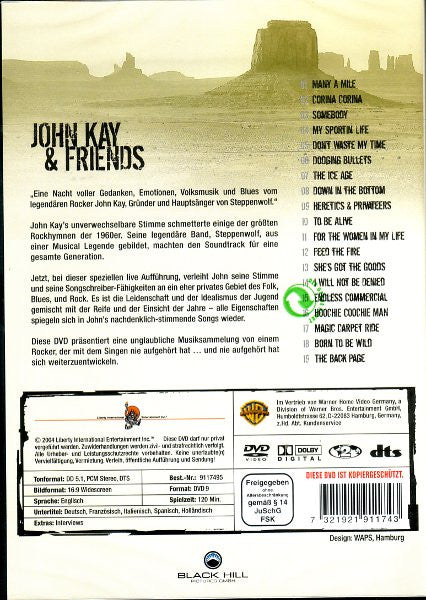 John Kay : John Kay & Friends (DVD-V)