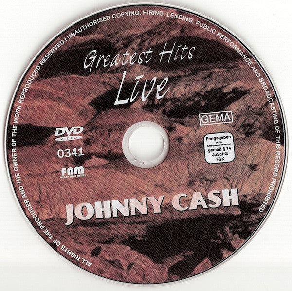Johnny Cash : Greatest Hits Live (DVD-V, PAL, 4:3)