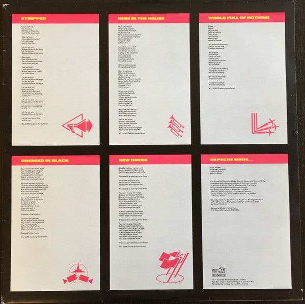Depeche Mode : Black Celebration (LP, Album)