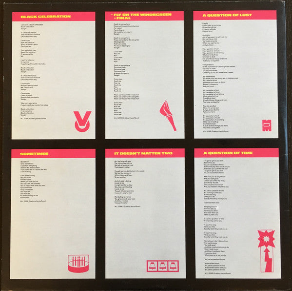 Depeche Mode : Black Celebration (LP, Album)