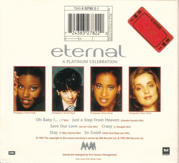Eternal (2) : A Platinum Celebration (CD, Comp, Dig)