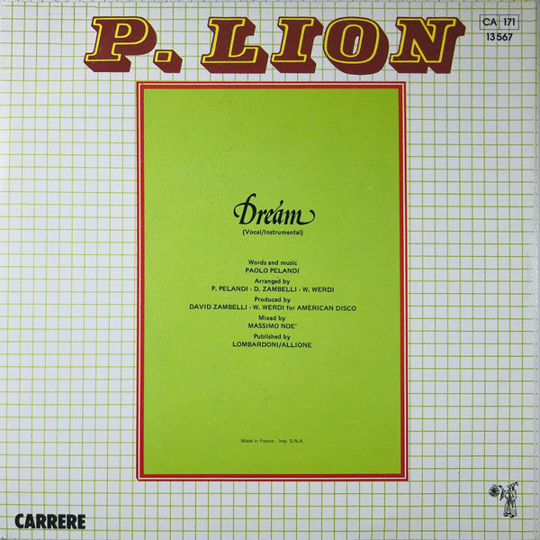 P. Lion : Dream (7", Single)