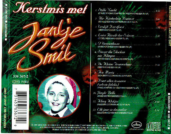 Jan Smit : Kerstmis Met Jantje Smit (CD, Album)