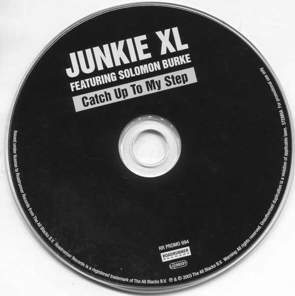 Junkie XL Featuring Solomon Burke : Catch Up To My Step (CD, Single, Promo)