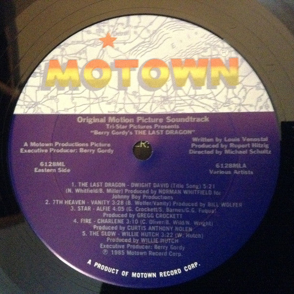 Various : Berry Gordy's The Last Dragon (Original Motion Picture Soundtrack) (LP, Album, Comp)