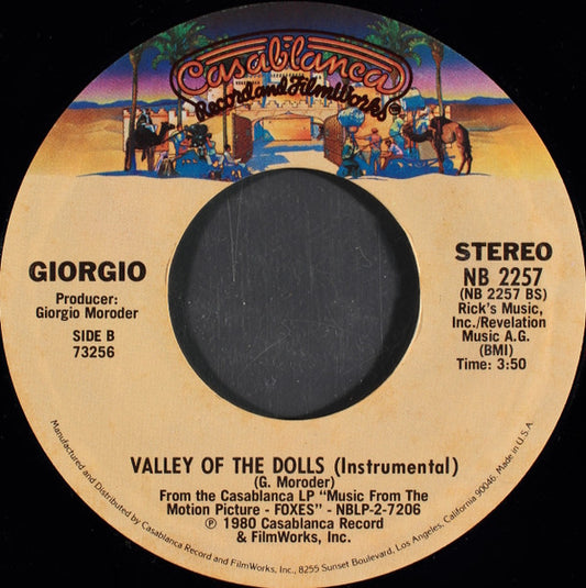 Giorgio Moroder : Hollywood Dreams  (7")
