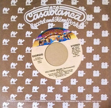 Giorgio Moroder : Hollywood Dreams  (7")