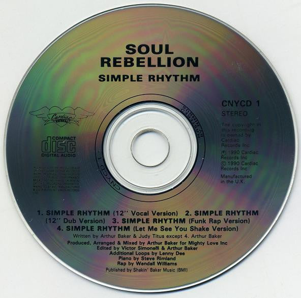 Soul Rebellion : Simple Rhythm (CD, Single)