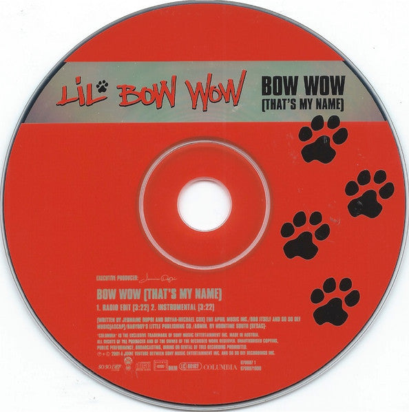 Lil' Bow Wow : Bow Wow (That's My Name) (CD, Single)