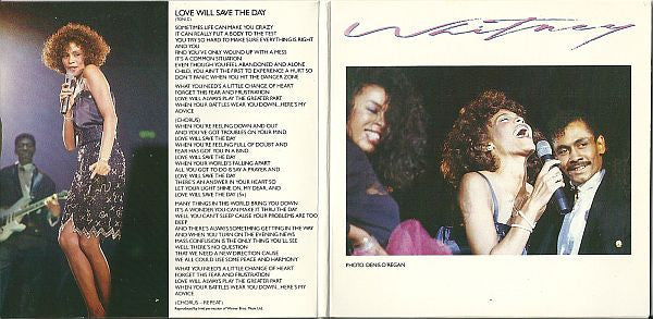 Whitney Houston : Love Will Save The Day (CD, Single, Gat)