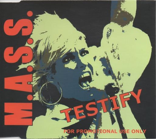 M.A.S.S. (3) : Testify (CD, Single, Promo)