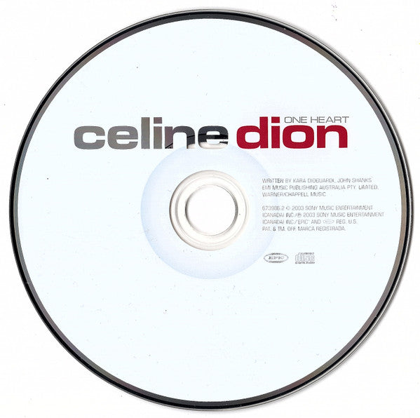 Céline Dion : One Heart (CD, Single)
