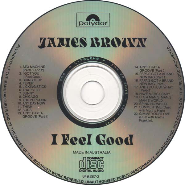 James Brown : I Feel Good (CD, Comp)
