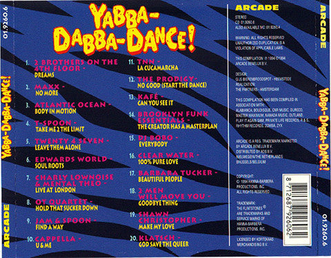 Various : Yabba-Dabba-Dance! (CD, Comp)