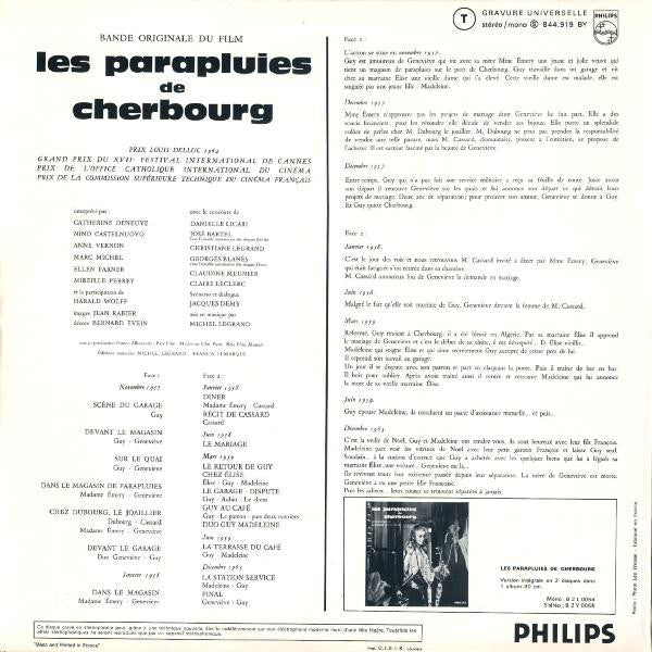 Michel Legrand : Les Parapluies De Cherbourg (LP, Album, RE)