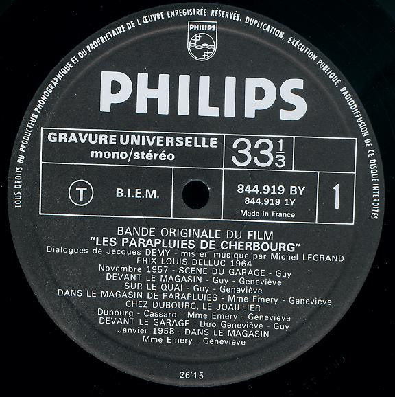 Michel Legrand : Les Parapluies De Cherbourg (LP, Album, RE)