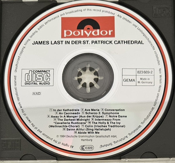 James Last : In Der St. Patrick's Cathedral (CD, Album)