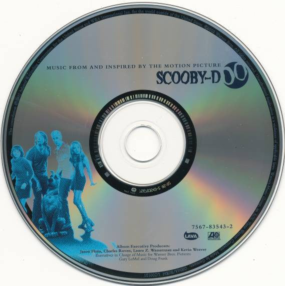 Various : Scooby-Doo (Music From And Inspired By The Motion Picture) (CD, Album)
