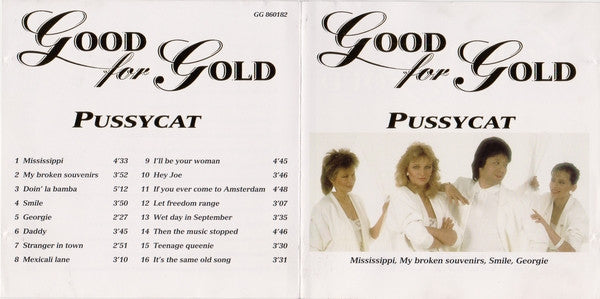 Pussycat (2) : Good For Gold (CD, Comp)