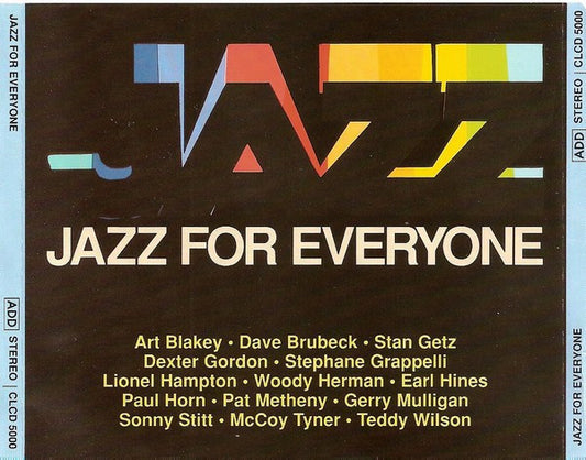 Various : Jazz For Everyone (2xCD, Comp)