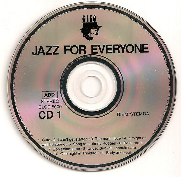 Various : Jazz For Everyone (2xCD, Comp)