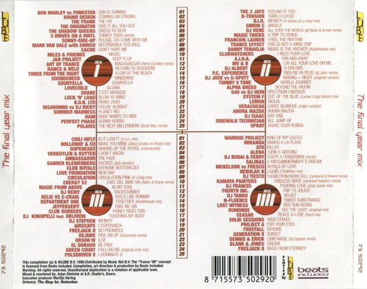 Various : The Year Of Trance 99 - The Final Year Mix (4xCD, Mixed)
