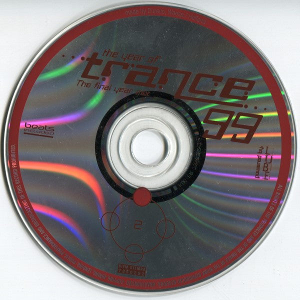 Various : The Year Of Trance 99 - The Final Year Mix (4xCD, Mixed)