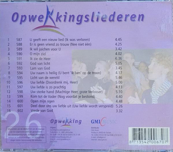 Opwekking : Opwekkingsliederen 26 (587-602 Live-Opname) (CD, Album)