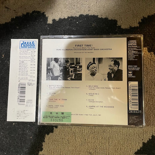 Duke Ellington And Count Basie : First Time! The Count Meets The Duke (CD, Album, RE)