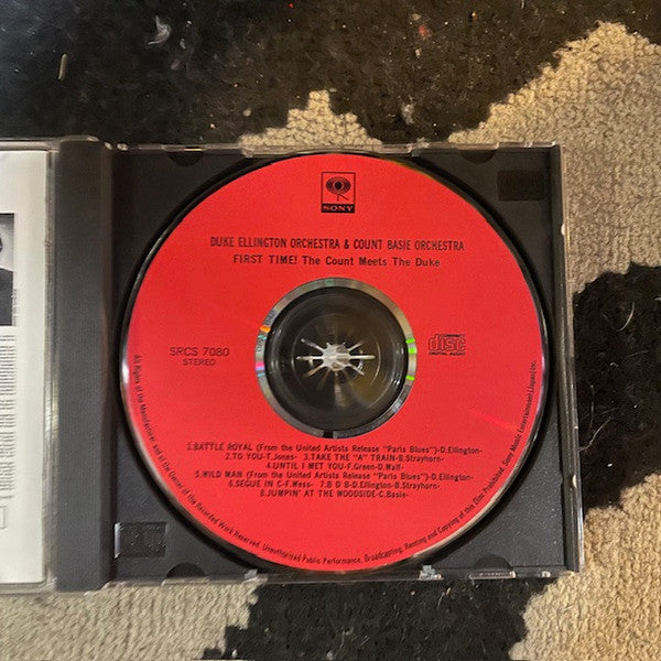 Duke Ellington And Count Basie : First Time! The Count Meets The Duke (CD, Album, RE)