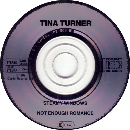Tina Turner : Steamy Windows (CD, Mini)