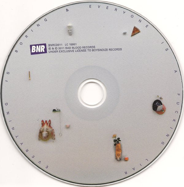 Spank Rock : Everything Is Boring & Everyone Is A F---ing Liar (CD, Album)