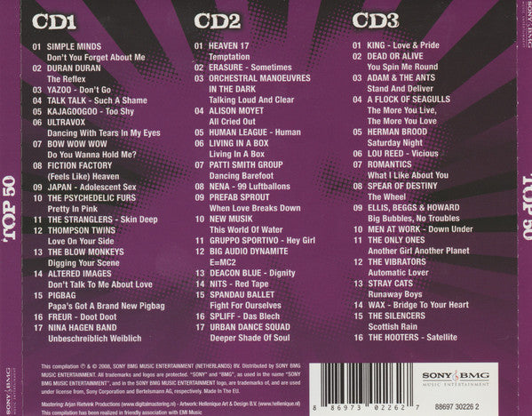 Various : Pop & Wave Top 50 (3xCD, Comp)